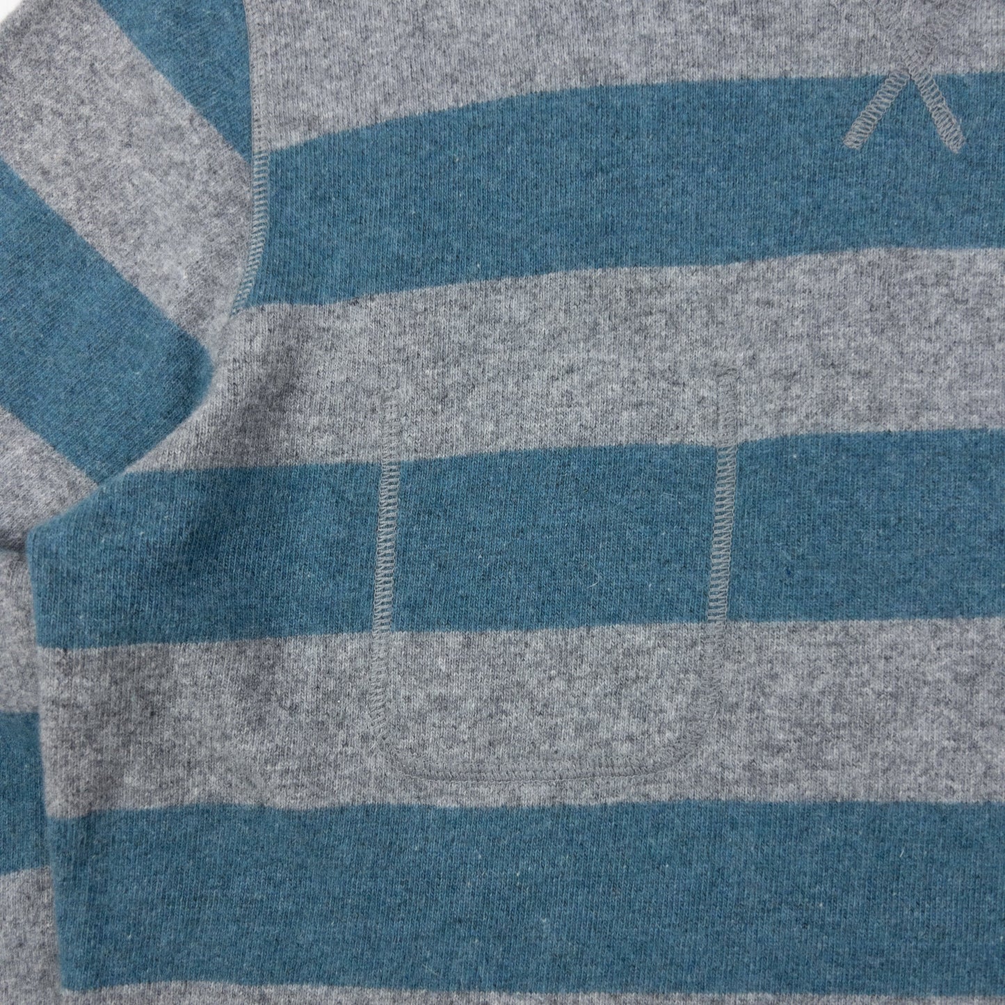 Vintage 2000s Hugo Boss Reversible Striped Wool Jumper Size L