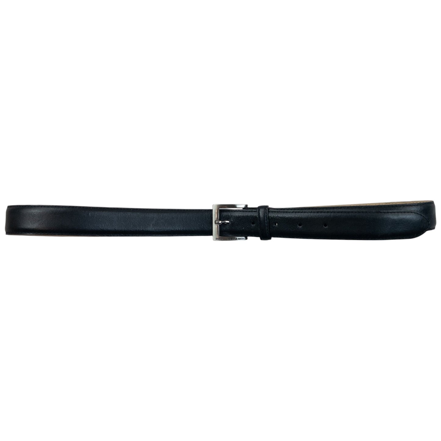 Vintage 2000s Dolce & Gabbana Leather Belt Size XL | O/S, Black