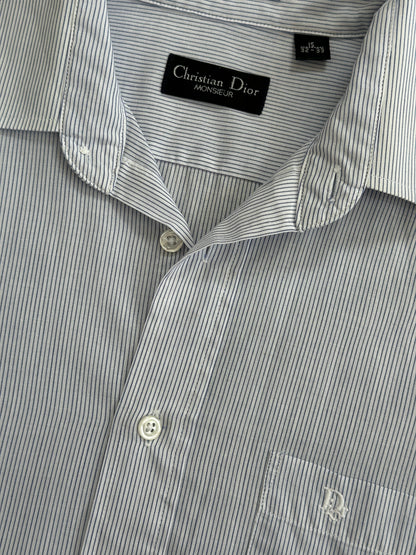 Christian Dior Monsieur 1990s Cotton Striped Shirt - XS