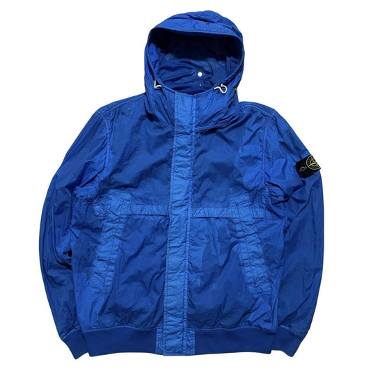 Stone Island Blue Membrana-TC Jacket | XL, Blue