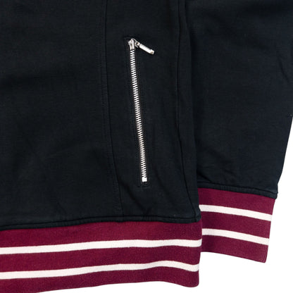 Vintage 2000s Burberry Black Label Zip Up Sweatshirt Size M | Medium, Multicoloured