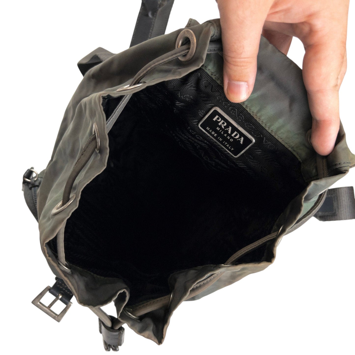 Vintage Prada Bucket Backpack