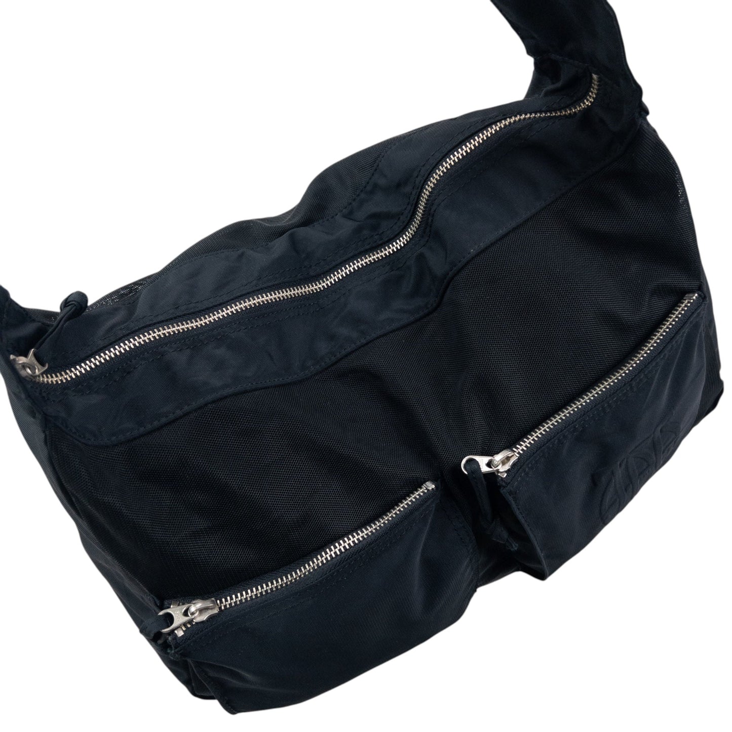 Vintage 2000s Jean Paul Gaultier Mesh Shoulder Bag | O/S, Black