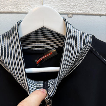 Prada Sport Track Jacket (L) | Large, Navy