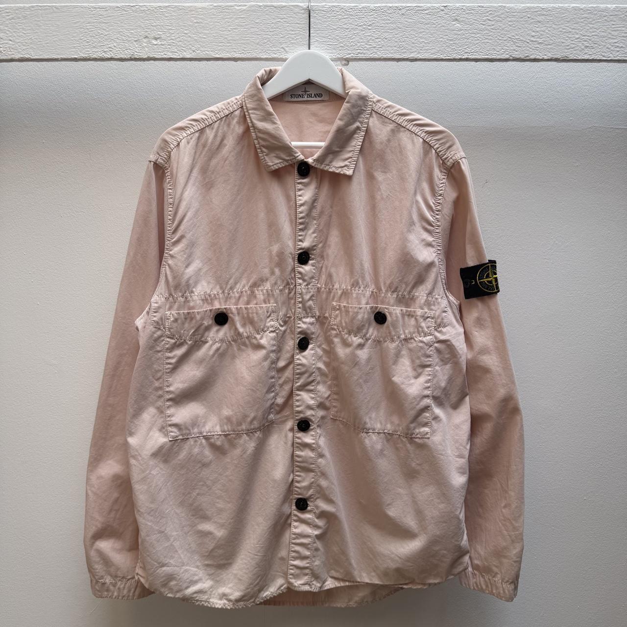 Stone Island Overshirt (L) | Large, Pink