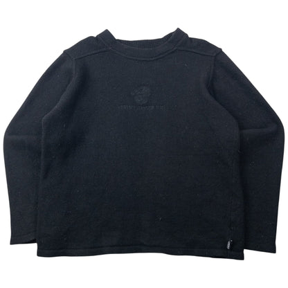 Vintage 2000s Versace Jeans Couture Wool Jumper Womens Size M | Medium, Black
