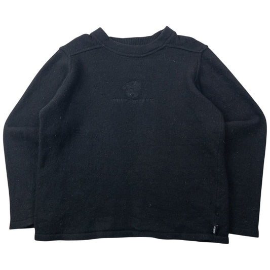Vintage 2000s Versace Jeans Couture Wool Jumper Womens Size M | Medium, Black