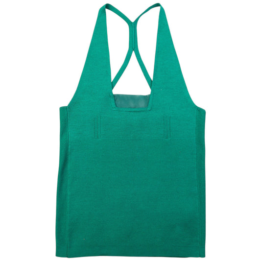 Vintage 2000s Emporio Armani Racer Back Vest Top Womens Size S | Small, Green