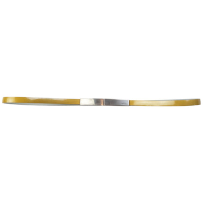 Vintage 2000s Prada Skinny Leather Belt Size W27 | O/S, Multicoloured