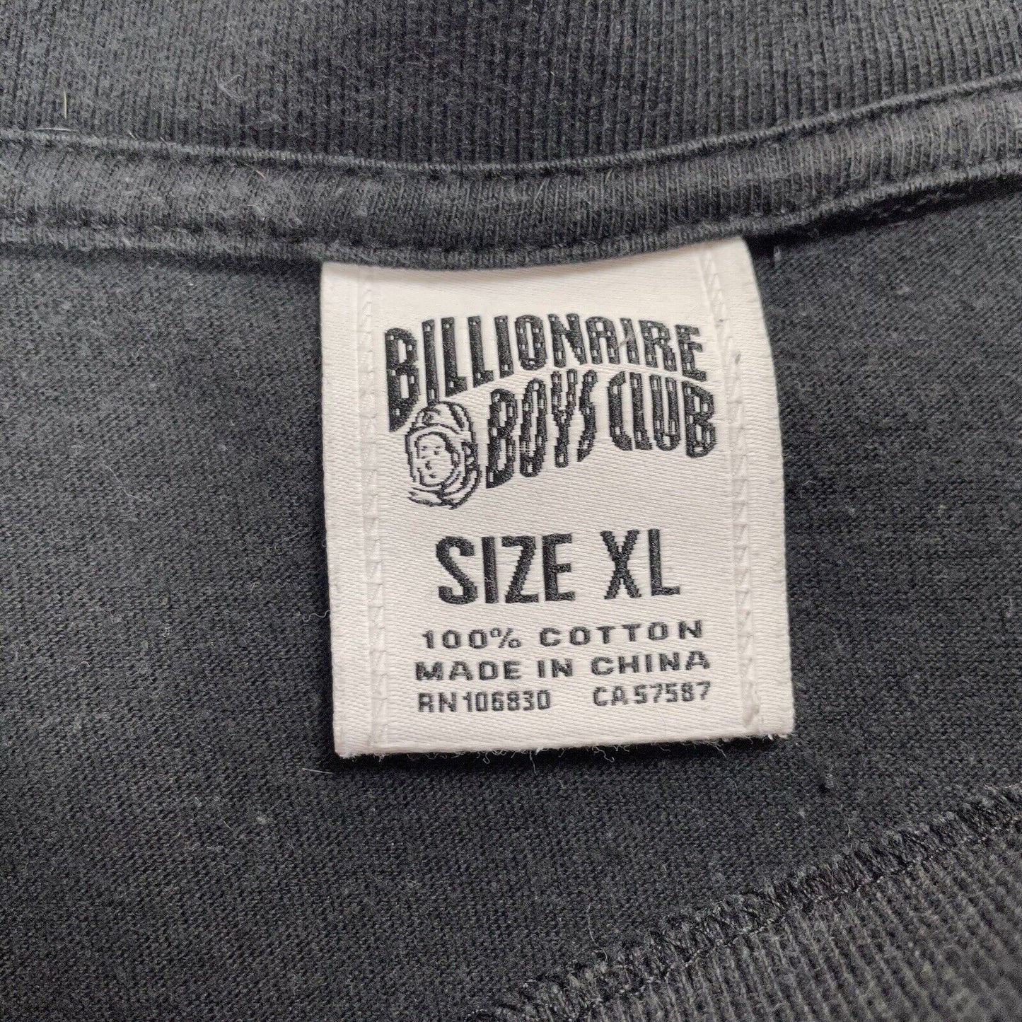 Billionaire Boys Club Astronaut Helmet T-Shirt, Size XL | XL, Black