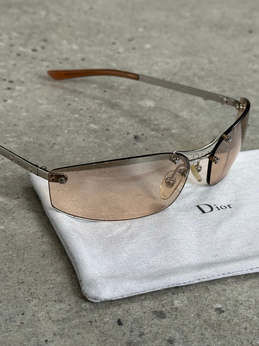 Christian Dior 2000s Minipop Rimless Star Sunglasses