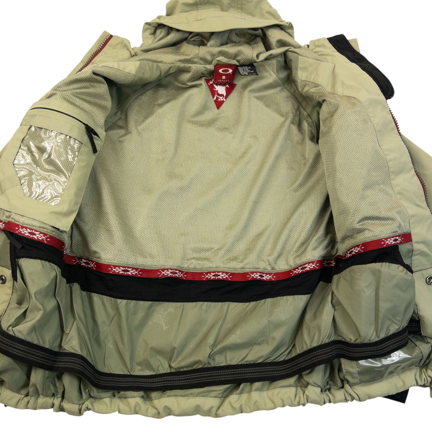 Vintage 90s Oakley Zip Up Snowboarding Jacket Size S | Small, Green
