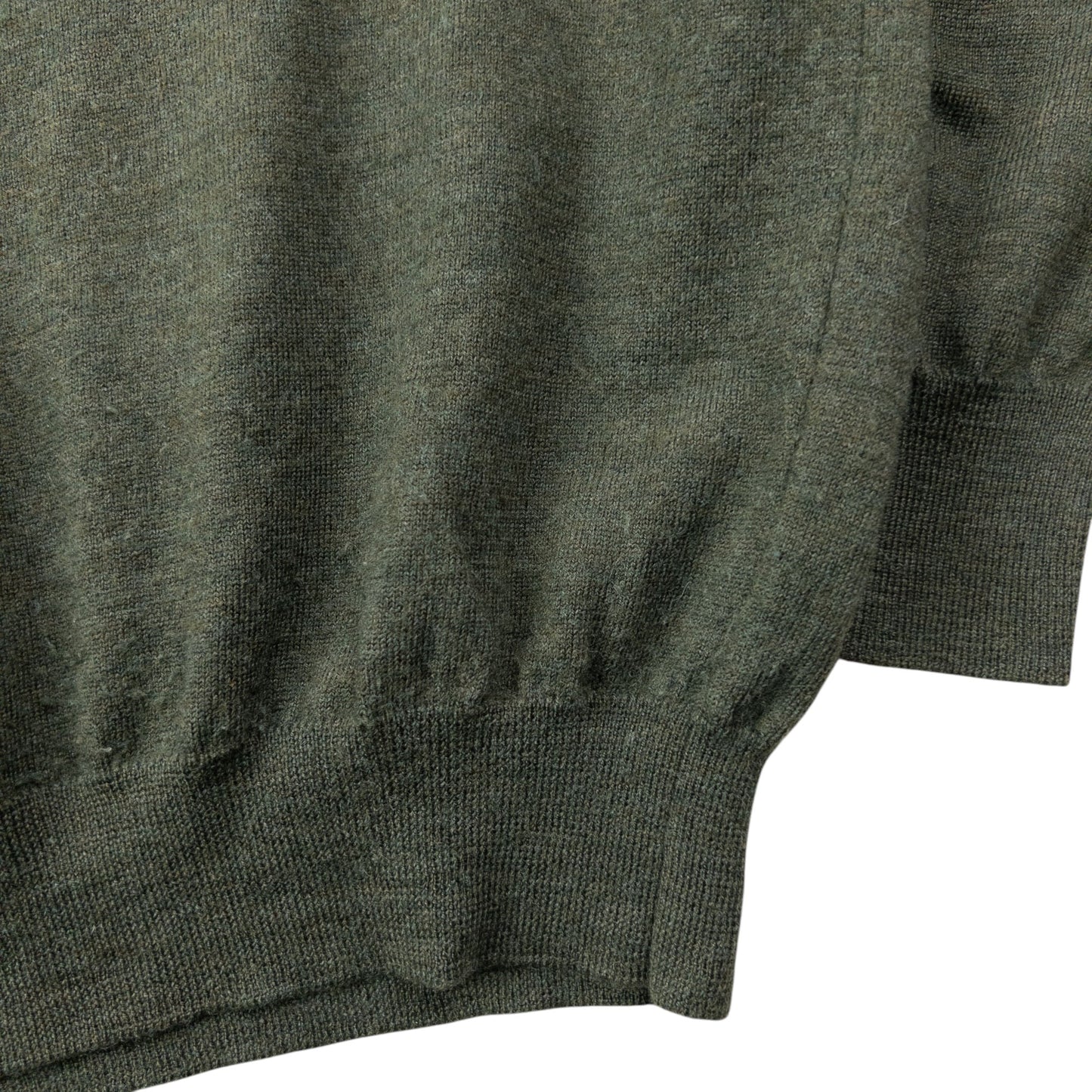 Vintage 90s YSL Yves Saint Laurent Wool Jumper Size S | Small, Green