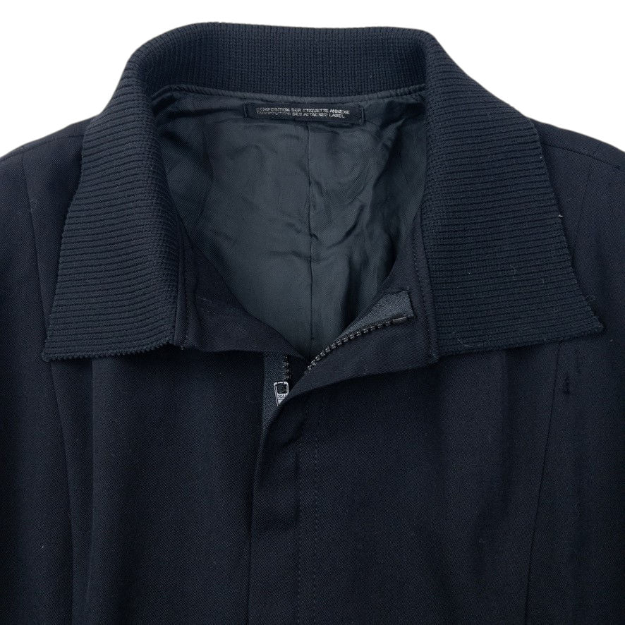 Vintage Yohji Yamamoto Pleated Zip Up Jacket Size S