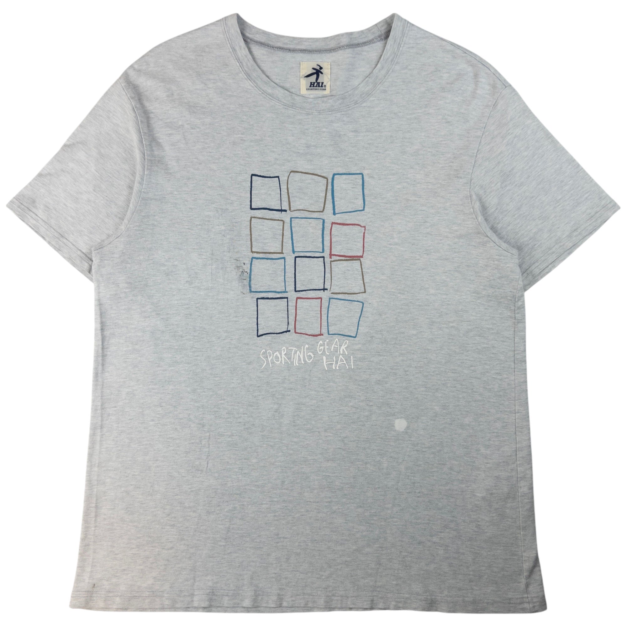 HAI SPORTING GEAR / Tシャツ/M/コットン/GRY Vintage Hai Sporting Gear By Issey Miyake Graphic T Shirt Size M