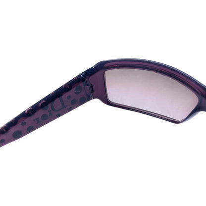 Vintage 2000s Dior By John Galliano Diamanté Jewel Sunglasses | O/S, Purple