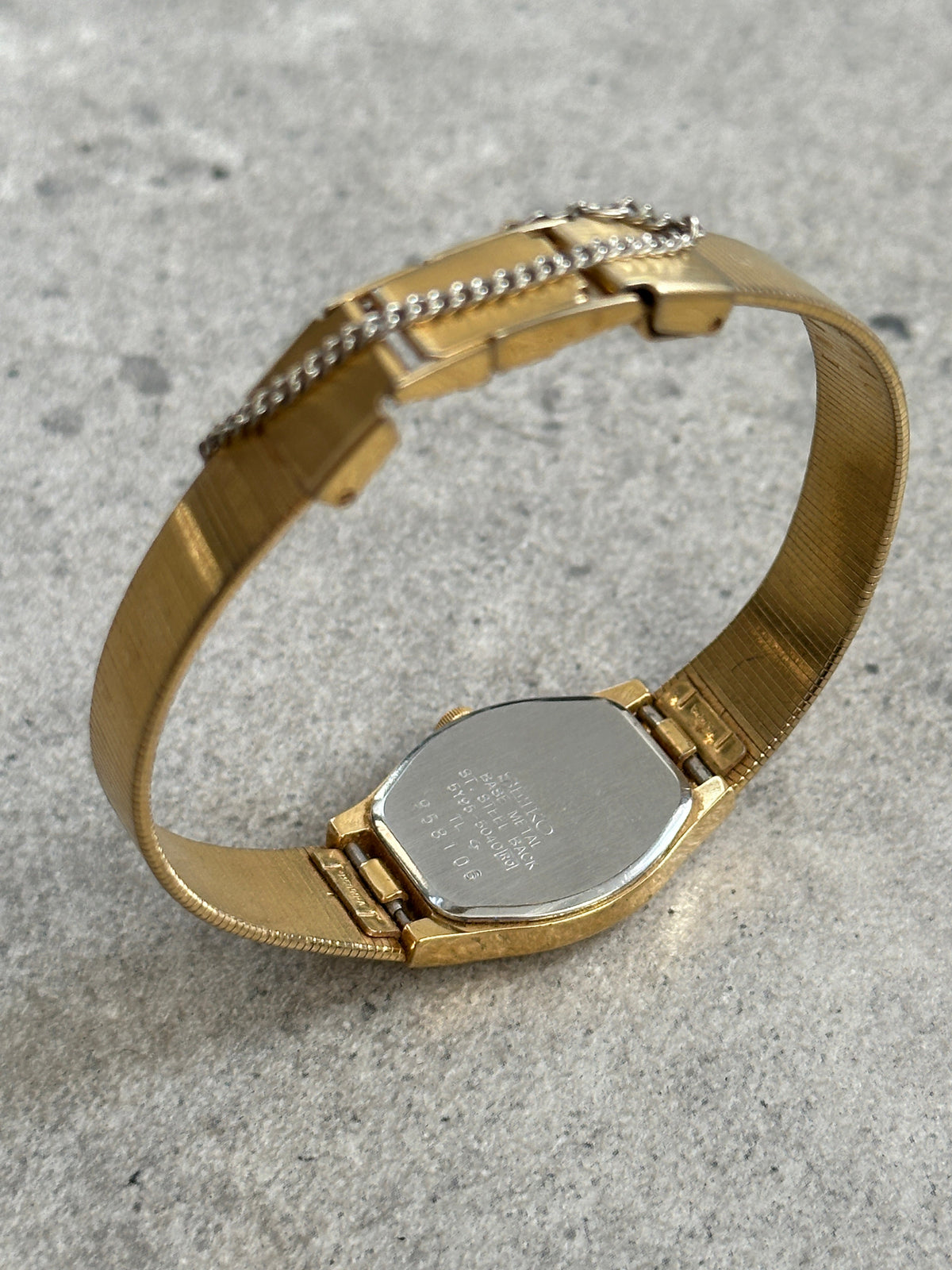 Seiko 1990s Gold Tone Integrated Bracelet Quartz Watch