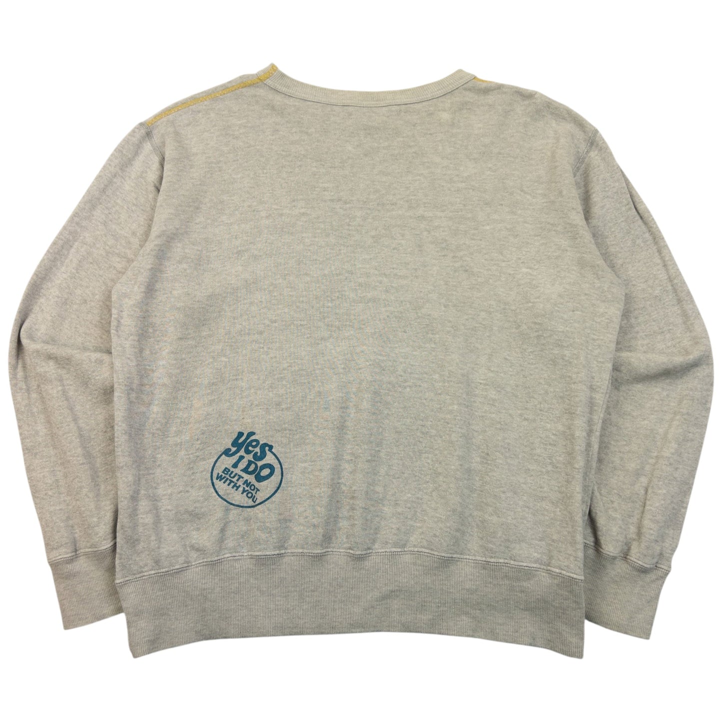 Vintage 90s Hysteric Glamour Graphic Sweatshirt Size S | Small, Blue