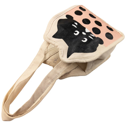 Vintage Ne-Net By Issey Miyake Mini Cat Tote Shoulder Bag