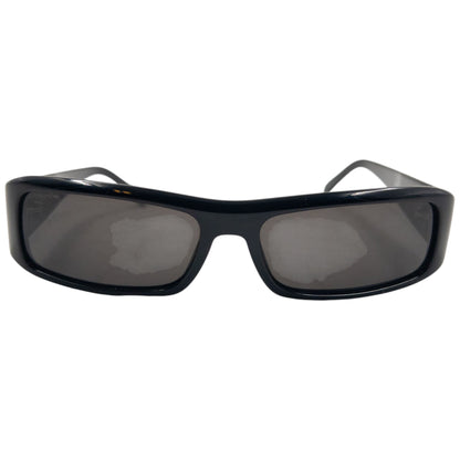 Vintage 2000s Prada Iridescent Lens Sunglasses | O/S, Black