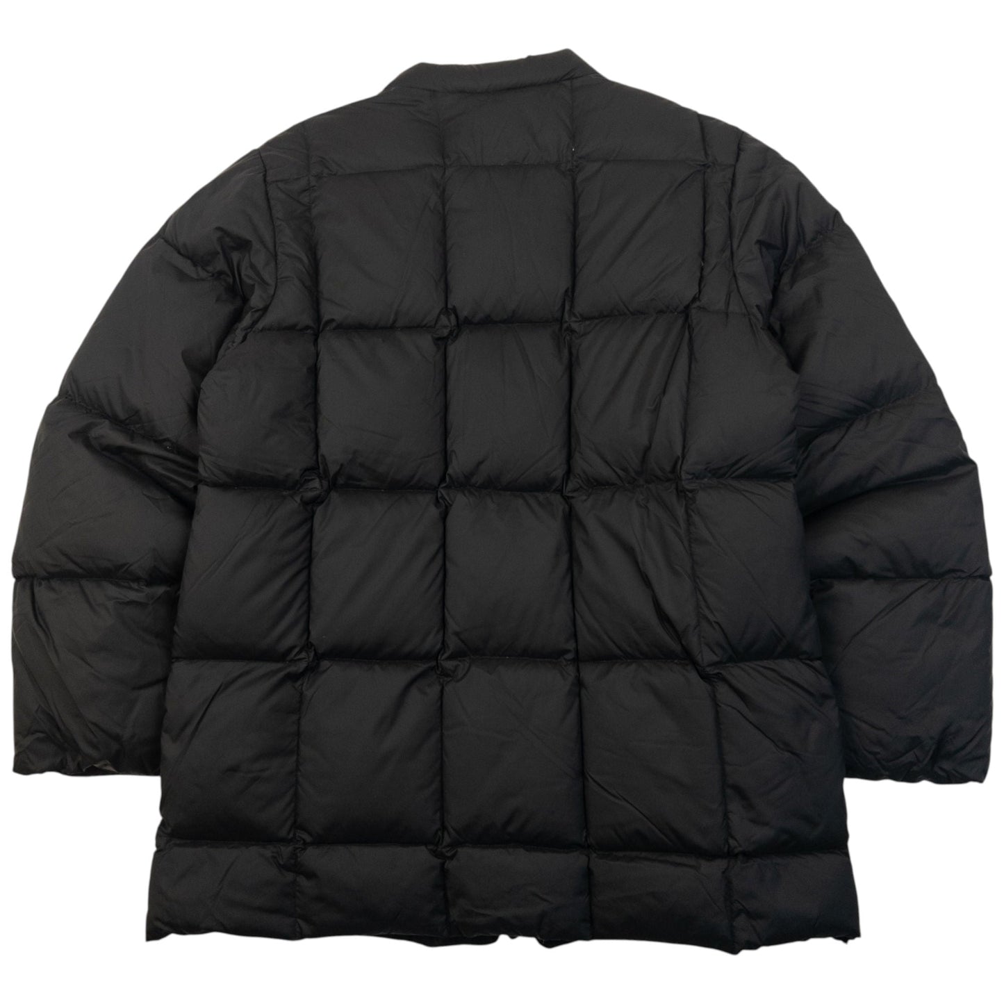 Vintage 90s Yohji Yamamoto Zip Up Puffer Jacket Size S | Small, Black