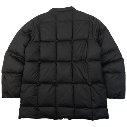 Vintage 90s Yohji Yamamoto Zip Up Puffer Jacket Size S | Small, Black