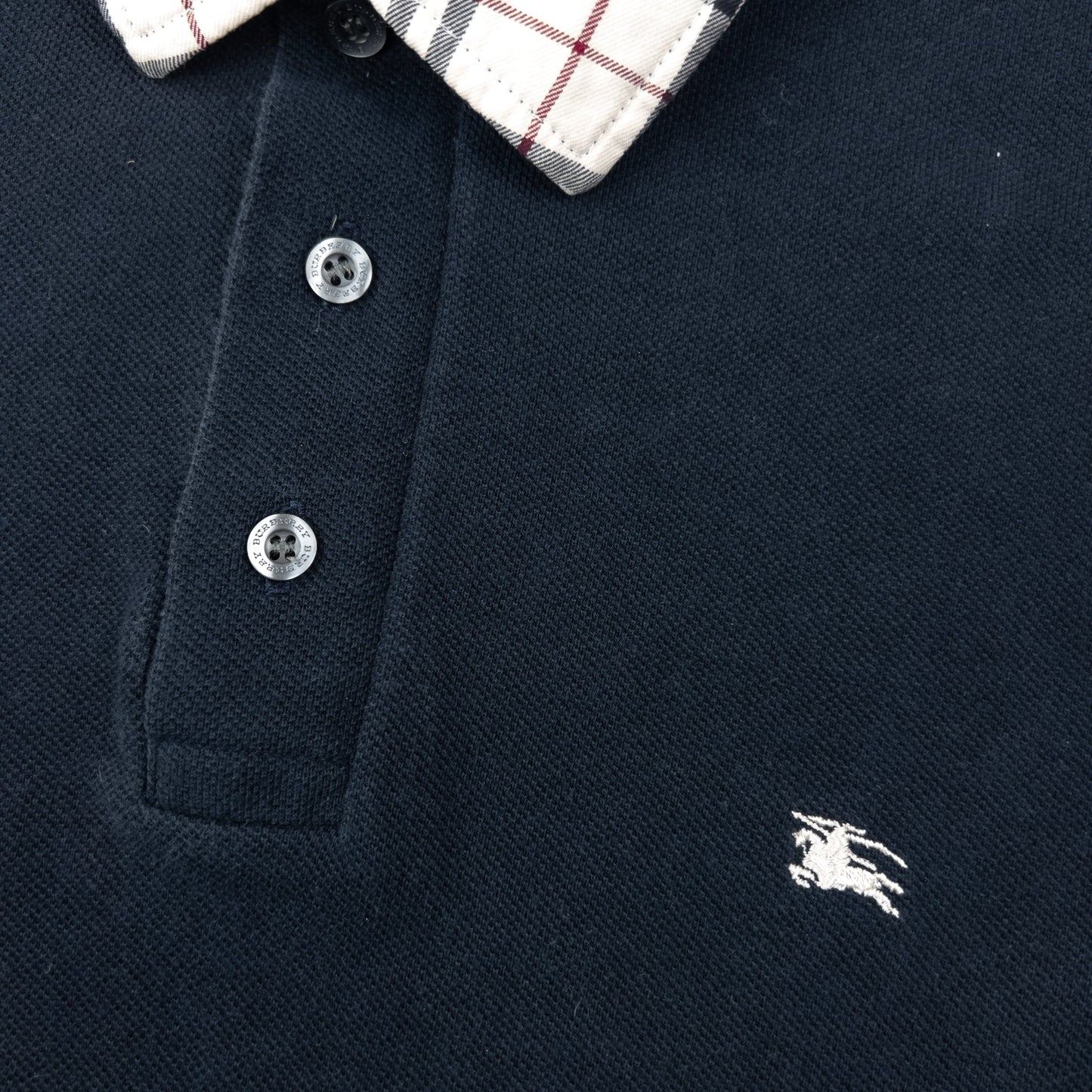 Vintage 2000s Burberry Nova Check Collar Polo Shirt Size S | Small, Multicoloured