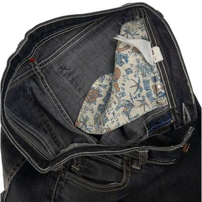 Vintage Puma X Evisu Double Gull Japanese Denim Jeans Size W32