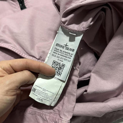 Stone Island Pink Pullover Smock Jacket | XL, Pink