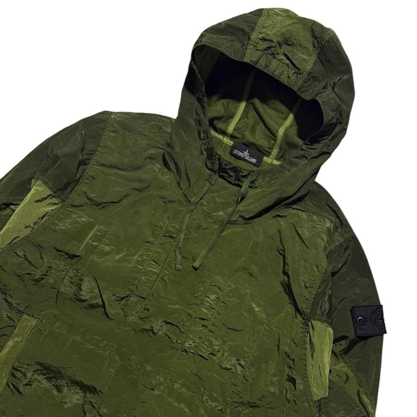 Stone Island Shadow Project Nylon Smock | Small, Olive