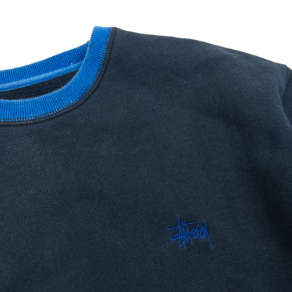 Vintage 2000s Stussy Sweatshirt Size S | Small, Multicoloured