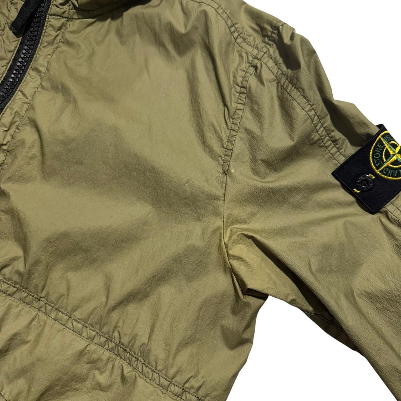 Stone Island Membrana-TC Jacket | Small, Olive Green