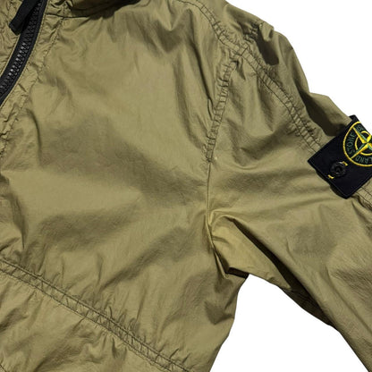 Stone Island Membrana-TC Jacket | Small, Olive Green