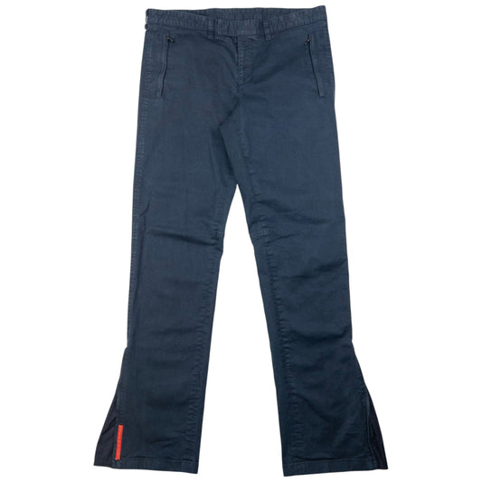 Vintage Prada Sport Zip Cuff Trousers Size W33