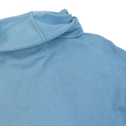 Vintage 90s Yohji Yamamoto Wool Turtleneck Jumper Size M | Medium, Blue