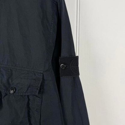 Stone Island Ghost Piece Cotton Smock Jacket (M) | Medium, Red