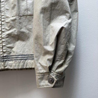 00’s Stone Island Compass Logo Jacket (L) | Large, Beige
