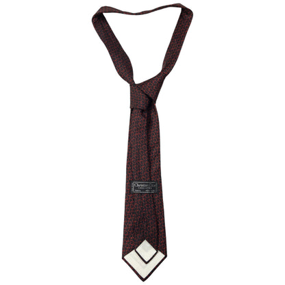 Vintage Dior Monogram Silk Tie