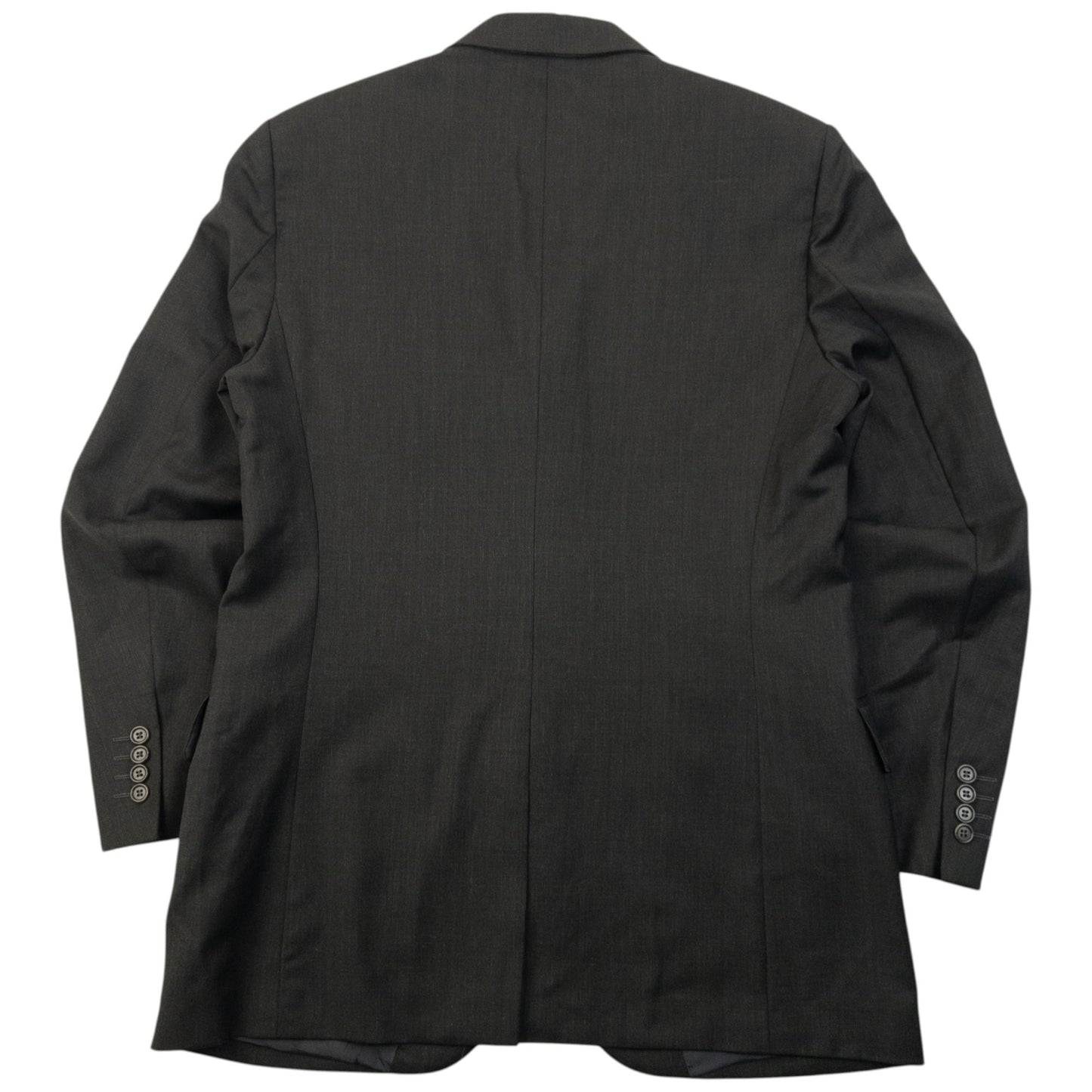 Vintage 90s YSL Yves Saint Laurent Jacket & Trousers Wool Suit Set Size XL | XL, Black