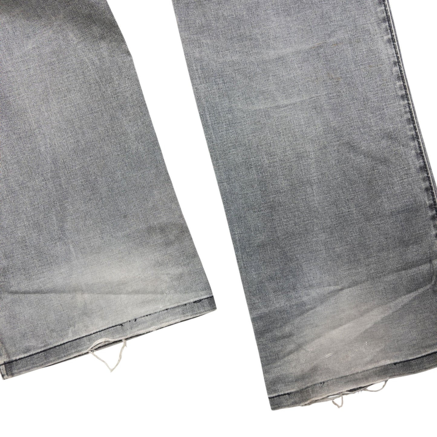 Vintage 90s Gaultier HOMME Objet Lightweight Denim Jeans Size W32 | W32, Grey