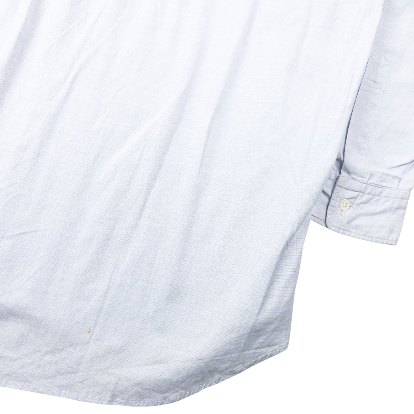 Vintage 1989 Comme Des Garçons HOMME Long Sleeve Button Up Shirt Size XL | XL, Blue