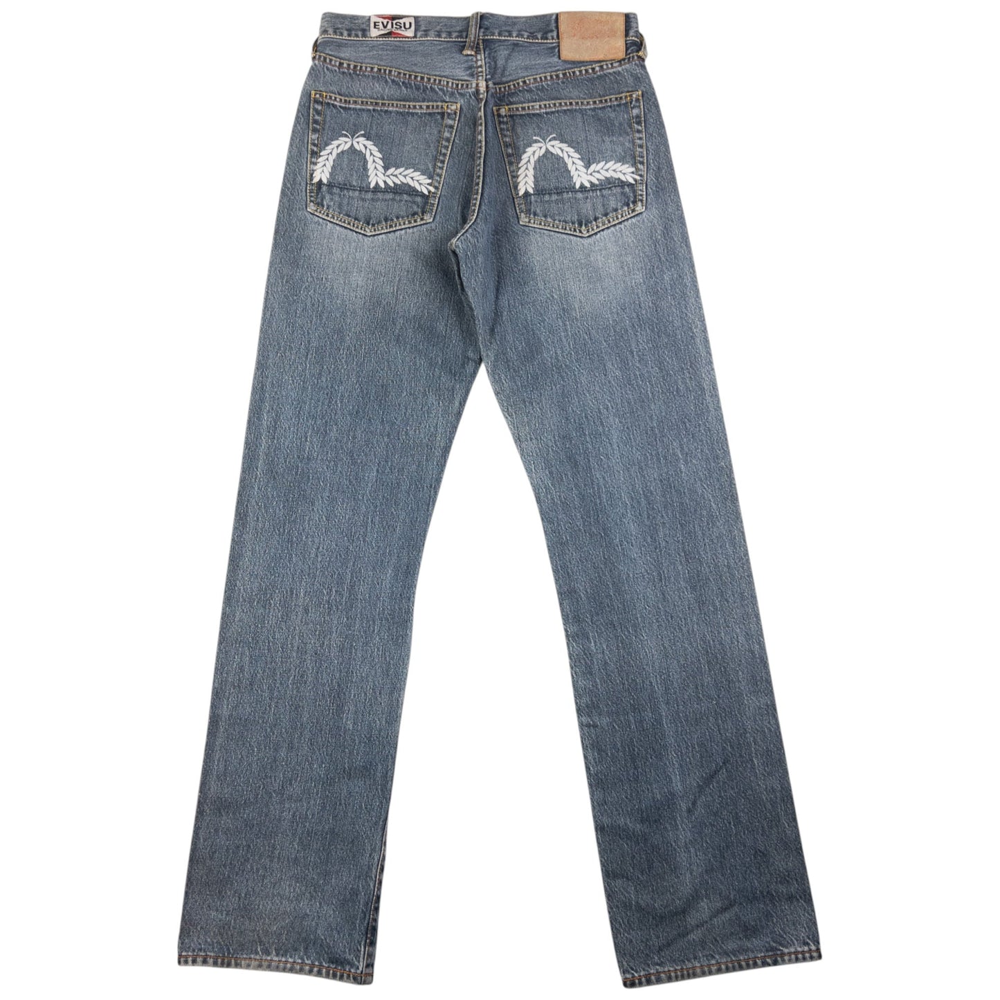 Vintage Evisu Double Wheat Gull Japanese Denim Jeans Size W29