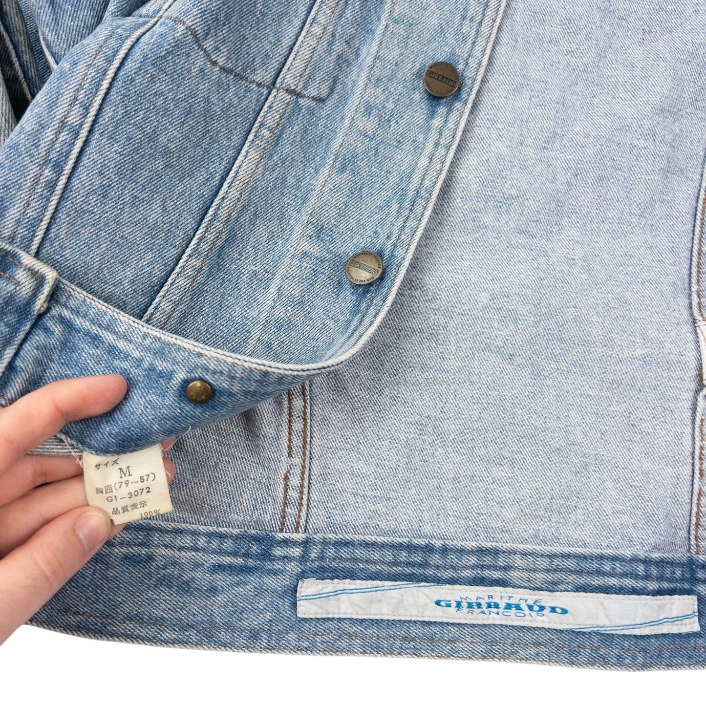 Vintage Marithe + Francois Girbaud Denim Jacket Womens Size M