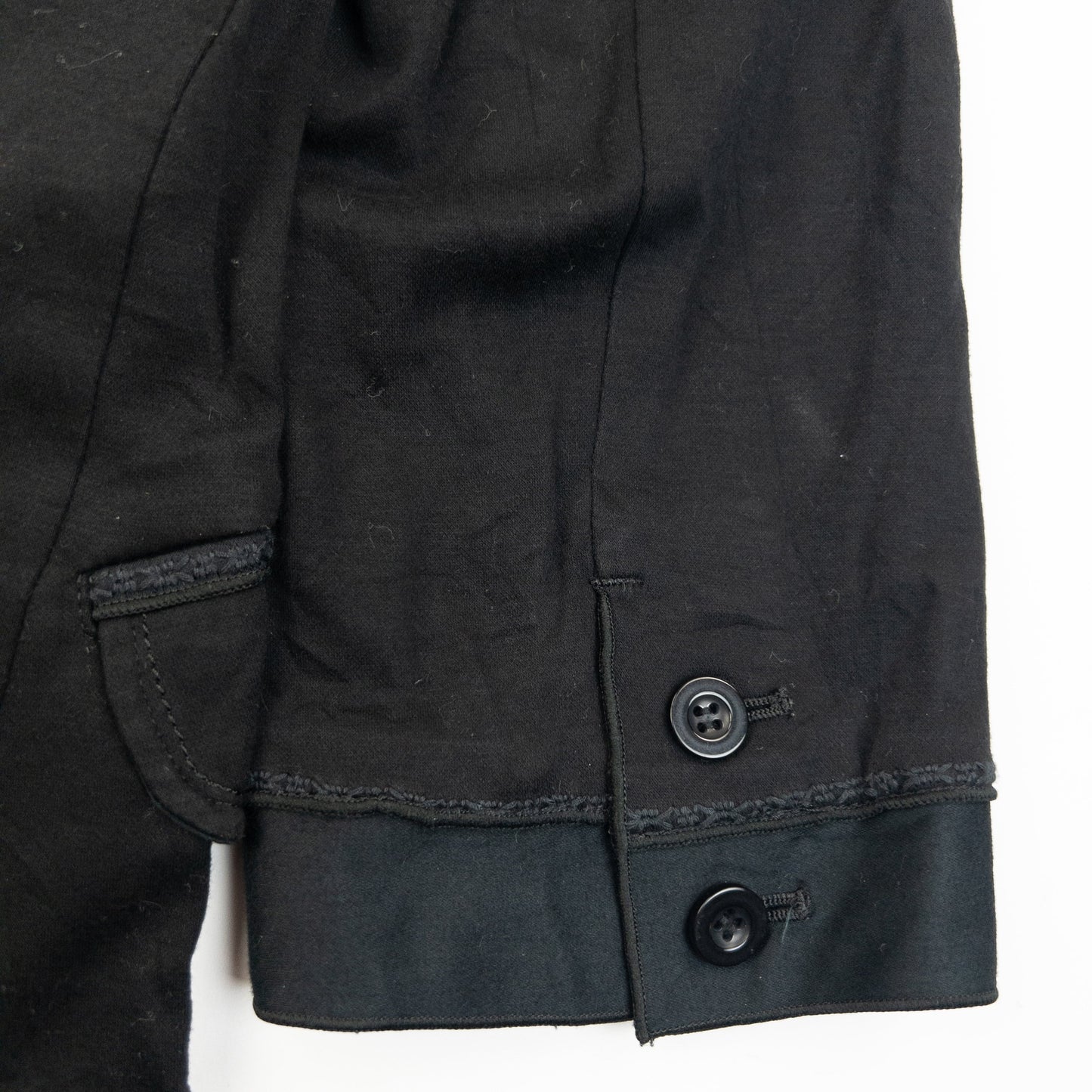 Vintage 2000s Marithe + Francois Girbaud Button Up Jacket Womens Size S | Small, Black