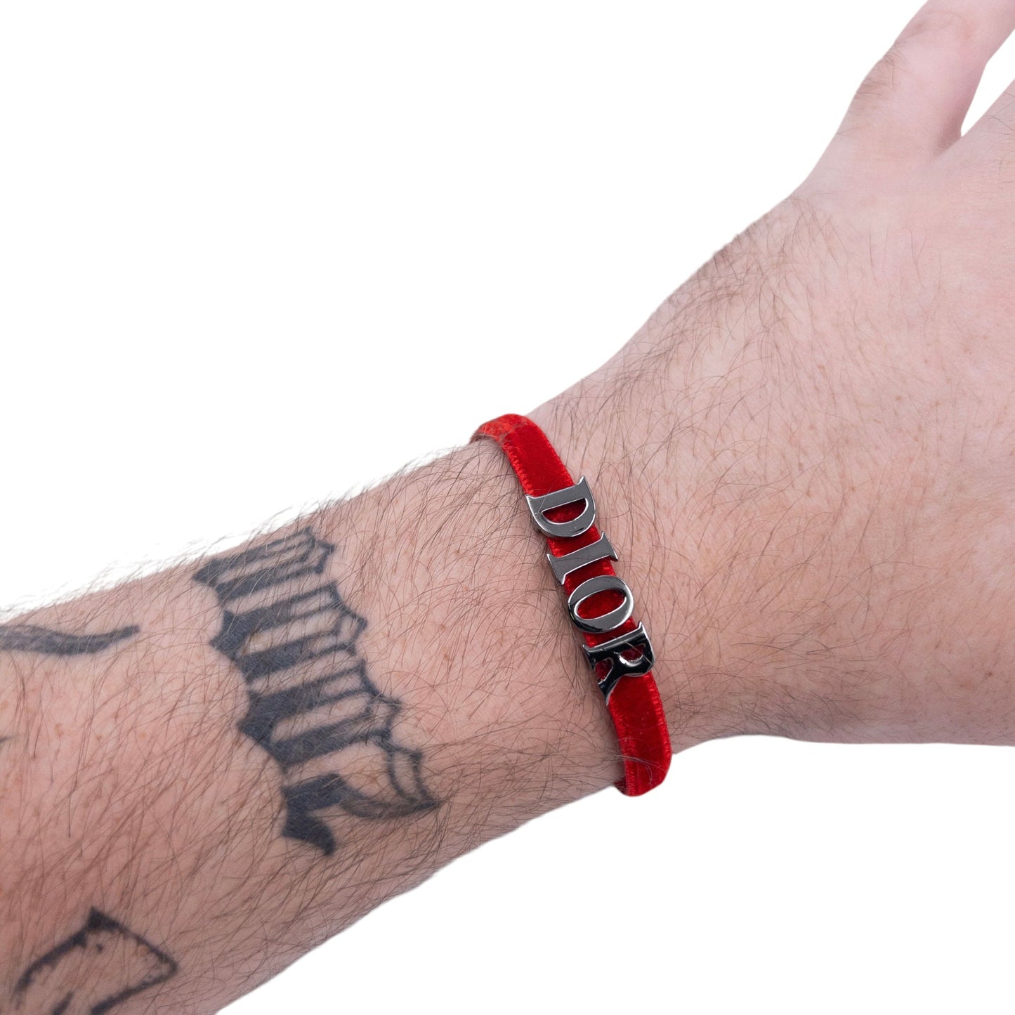 Vintage Dior Velvet Ribbon Bracelet