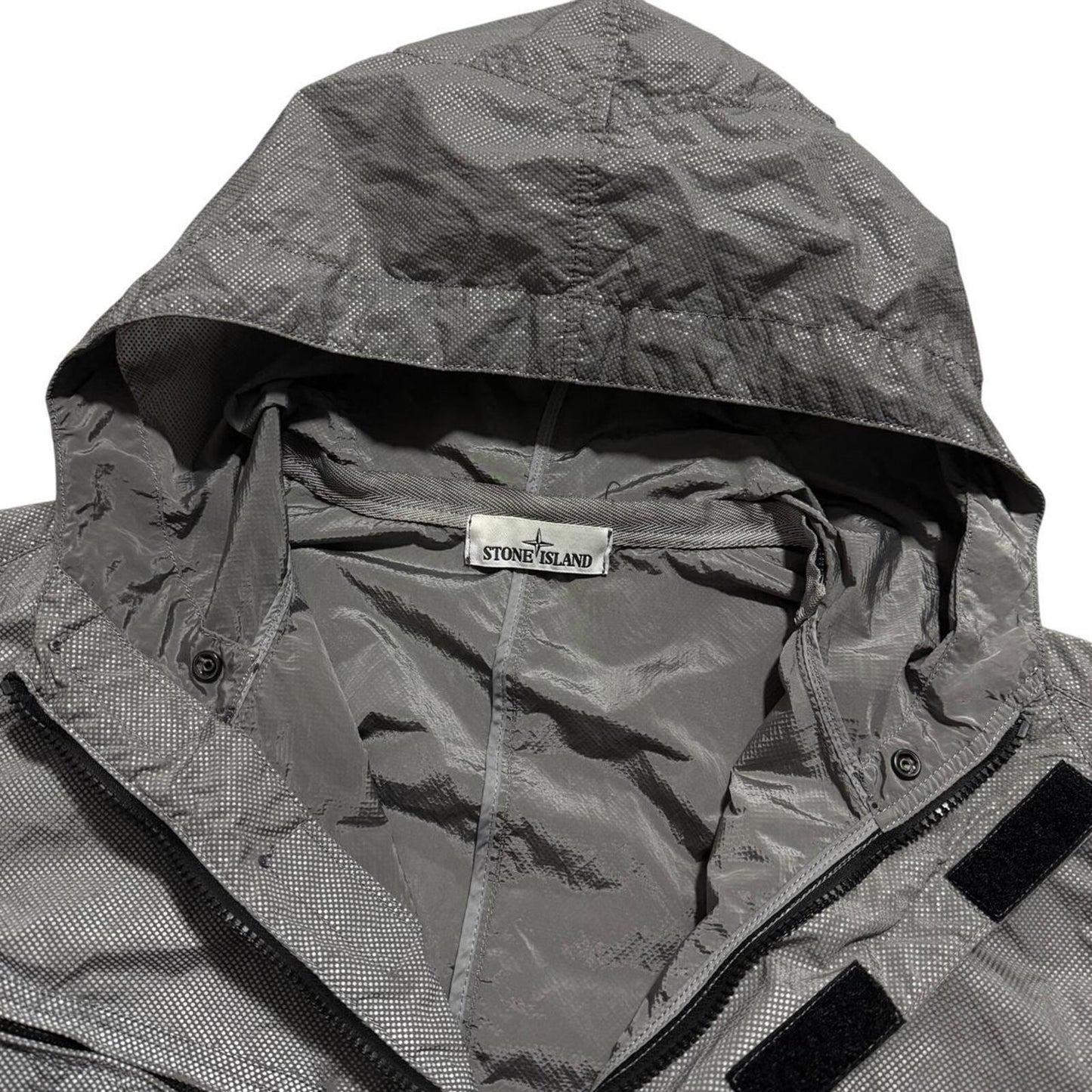 Stone Island 2016 Pixel Reflective Jacket | XXXL, Grey