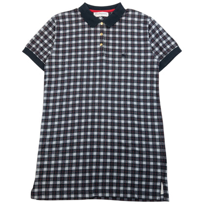 Vintage 90s Burberry Nova Check Polo Shirt Size XL | XL, Navy
