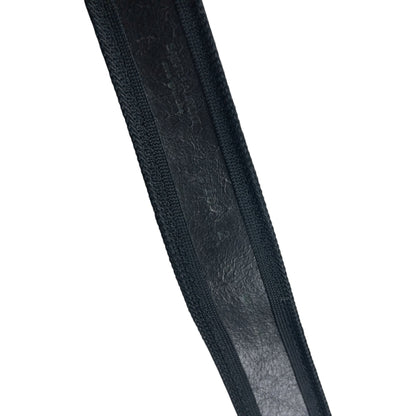 Vintage 80s Saint Laurent Braided Belt Size W26 | O/S, Black