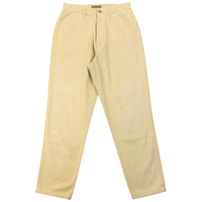 Vintage 90s Yohji Yamamoto Trousers Size W25 | W25, Beige