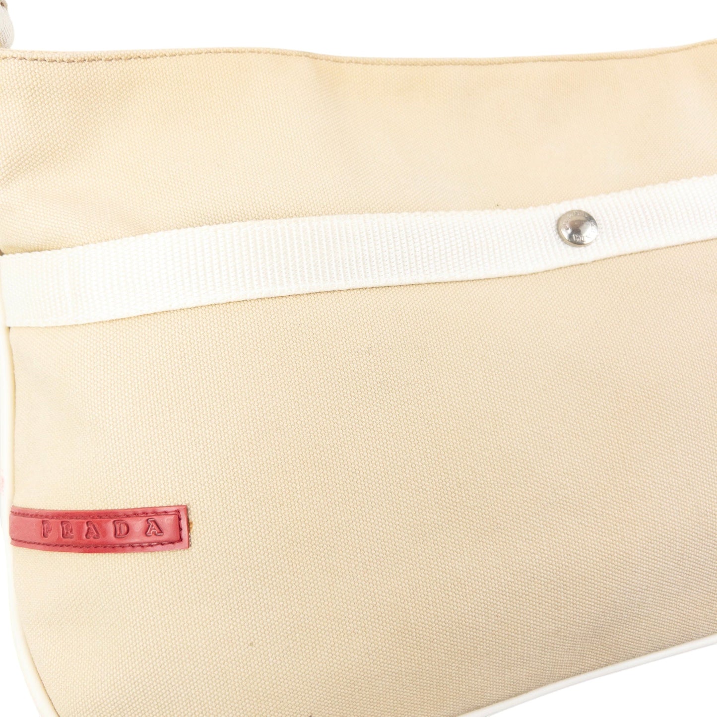 Vintage 2000s Prada Sport Shoulder Bag | O/S, Beige